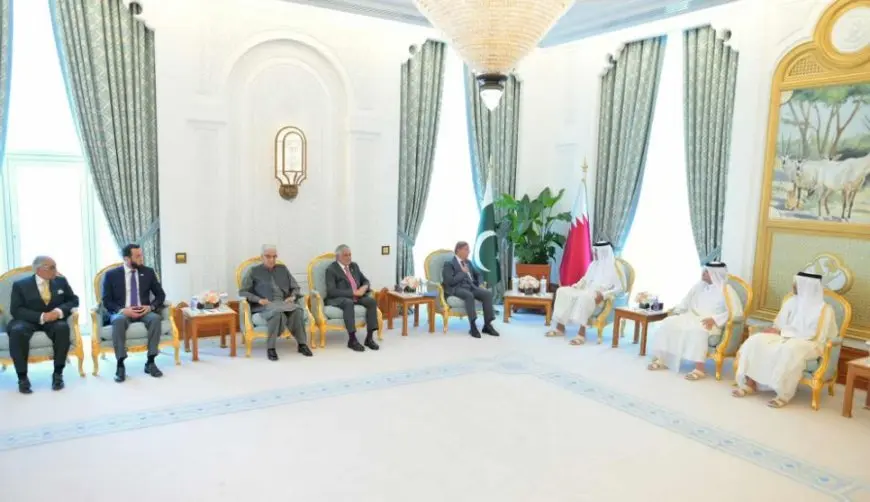 رئيس وزراء باكستان خلال زيارة قطر: العدوان الإسرائيلي السافر في الشرق الأوسط يجب أن يتوقف