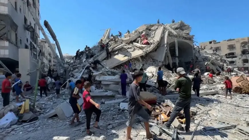 صحة غزة: نازحو مدينة غزة هم سكان الأبراج التي دمرها الاحتلال وباتوا بلا مأوى