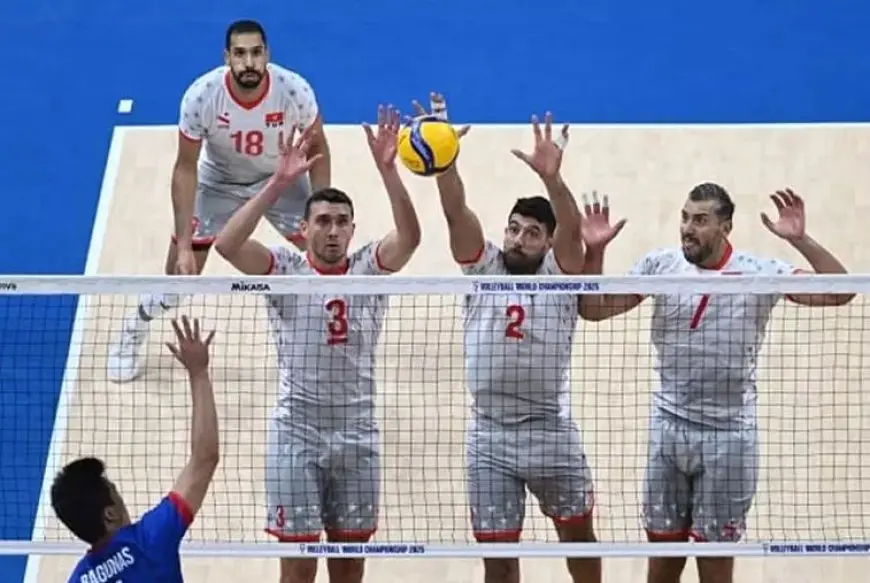 مجموعة مصر.. منتخب تونس يخسر من إيران في بطولة العالم للطائرة