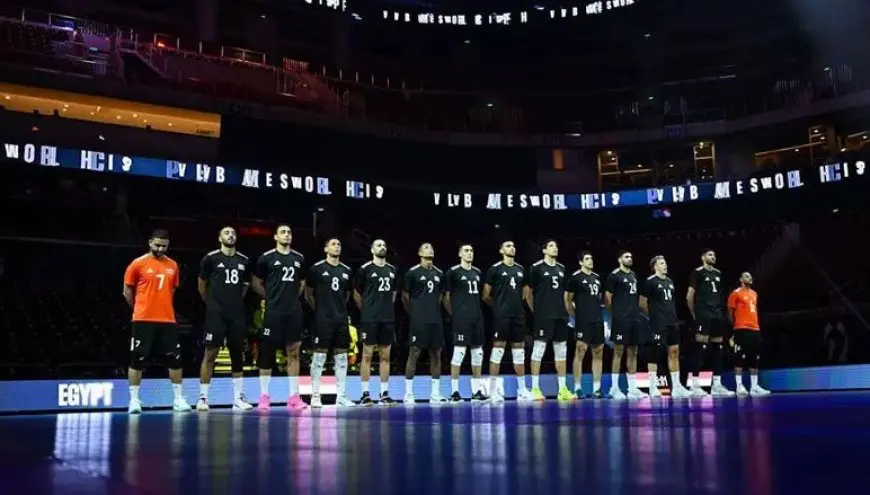 منتخب مصر يخسر من الفلبين في بطولة العالم للطائرة