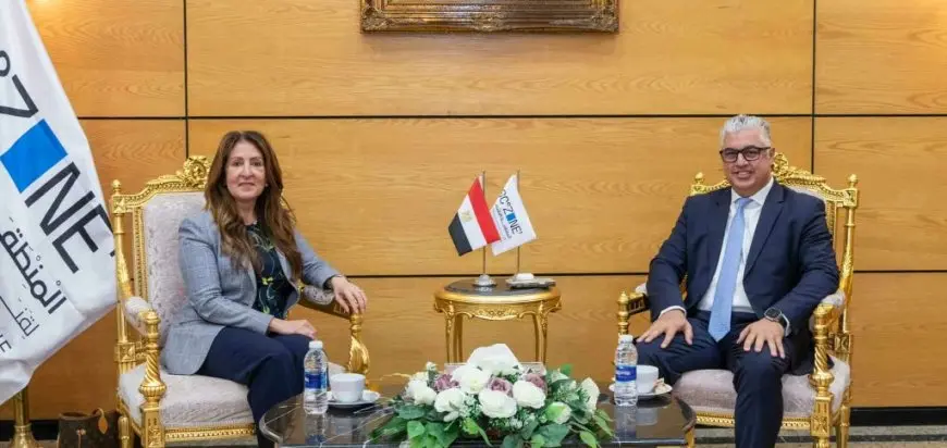 وفد أمريكي رفيع يبحث فرص الاستثمار في المنطقة الاقتصادية لقناة السويس
