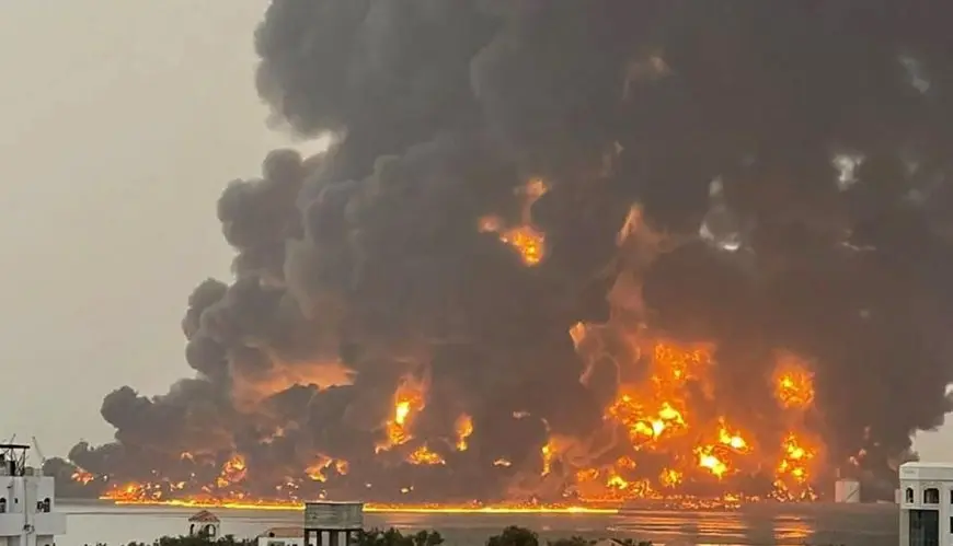 جيش الاحتلال: هاجمنا بنية تحتية عسكرية لنظام الحوثي بميناء الحديدة في اليمن