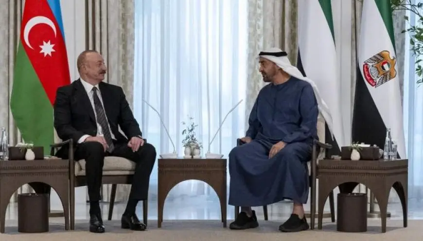 رئيسا الإمارات وأذربيجان يشهدان إعلان الشراكة الاستراتيجية الشاملة وعددا من مذكرات التفاهم
