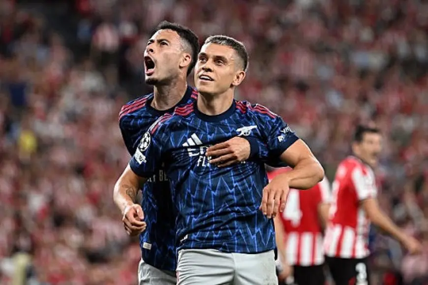 أرسنال يعود بفوز ثمين من ملعب بلباو في دوري الأبطال