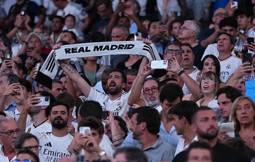 ريال مدريد يمنع رفع أعلام فلسطين في ملعبه
