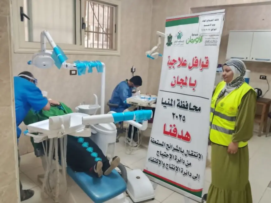 المنيا.. تنظيم قافلة طبية مجانية في بني مزار لعلاج 280 من المرضى غير القادرين