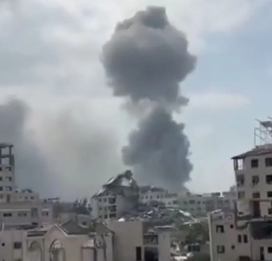 طيران الاحتلال يشن عدة غارات على مناطق شمال غرب مدينة غزة