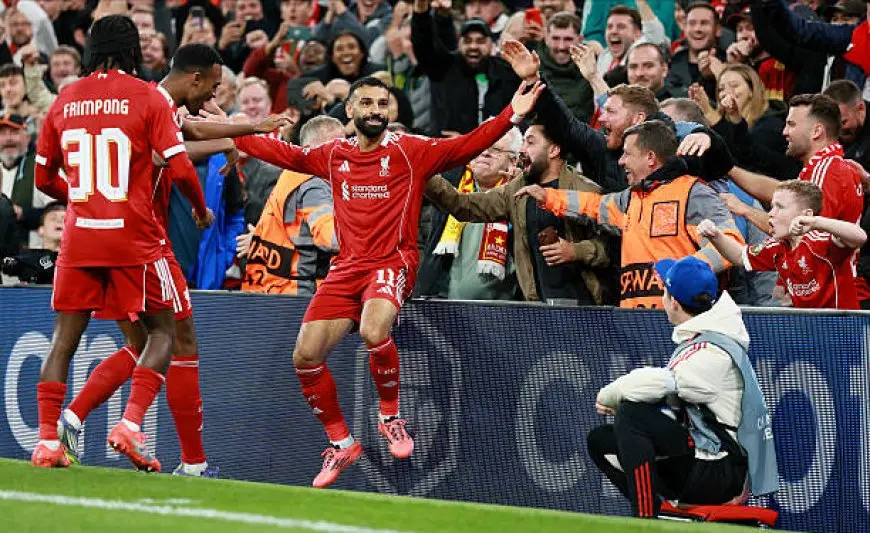محمد صلاح ينفرد برقم تاريخي في دوري الأبطال