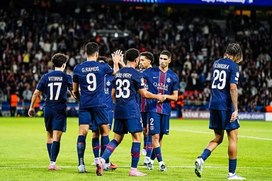 سان جيرمان يفوز برباعية في بداية مشواره للدفاع عن لقب دوري أبطال أوروبا