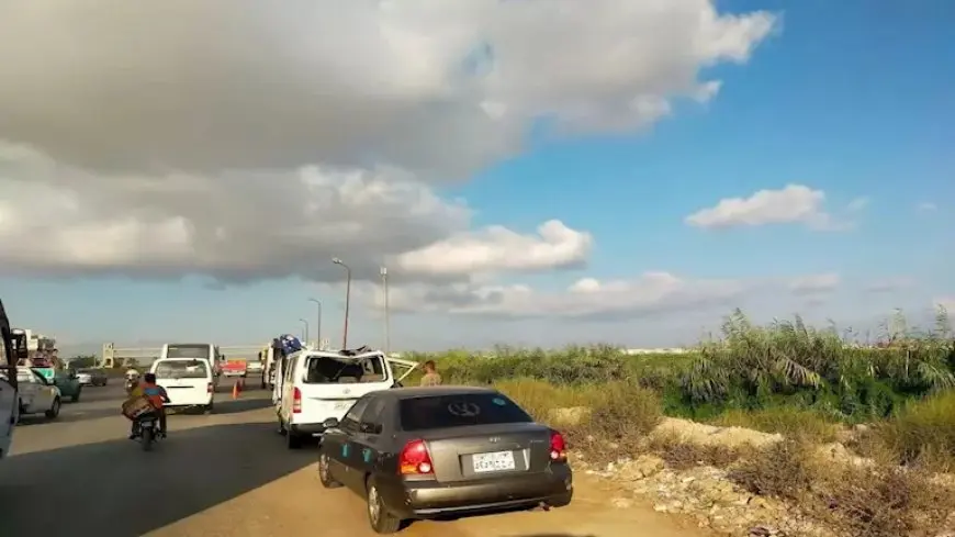 تصادم مروع بين 4 سيارات.. أسماء ضحايا حادث طريق السادات بالمنوفية
