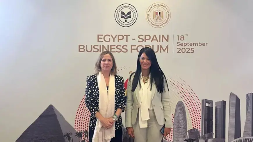 وزيرة التخطيط تبحث مع وزيرة الدولة للتجارة الإسباني تعزيز التعاون الاقتصادي