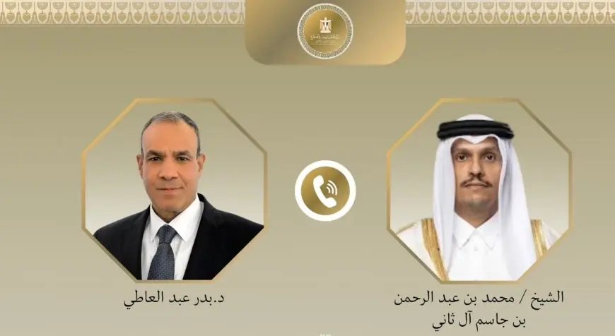 وزير الخارجية ونظيره القطري يبحثان التداعيات الوخيمة للعمليات الإسرائيلية في غزة