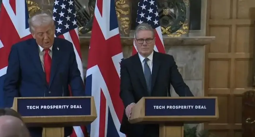 ترامب يقر باختلافه مع ستارمر بشأن الاعتراف بفلسطين