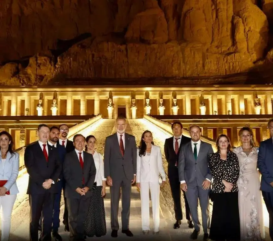 الأقصر محطته الأخيرة.. الشروق تنشر تفاصيل ختام جولة ملك إسبانيا وزوجته