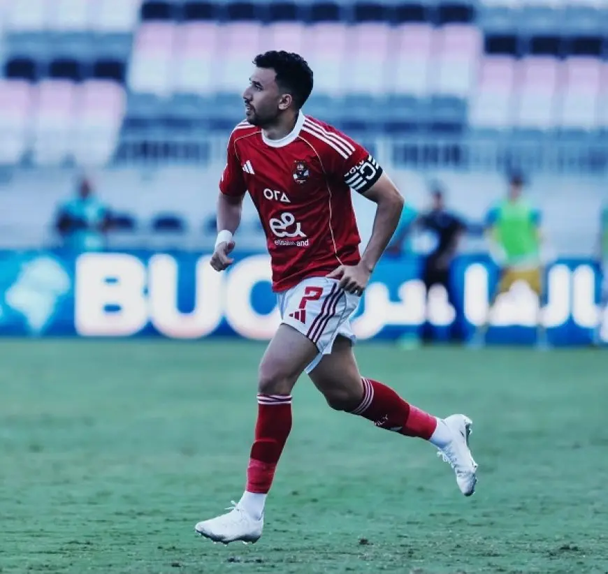 تريزيجيه يتقدم للأهلي على سيراميكا كليوباترا في الشوط الأول