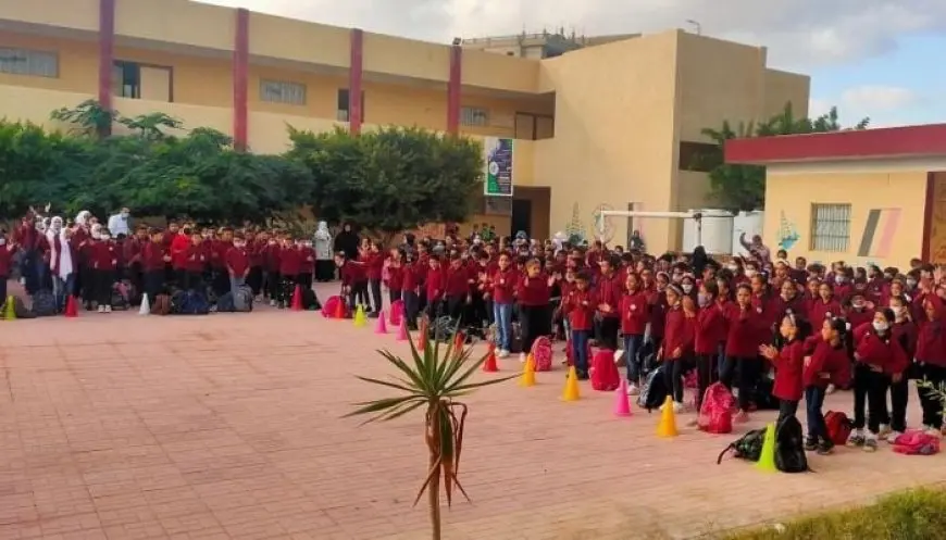 10 آلاف و300 طالب بدأوا الدراسة في مدارس الحسنة ورفح ونخل بشمال سيناء