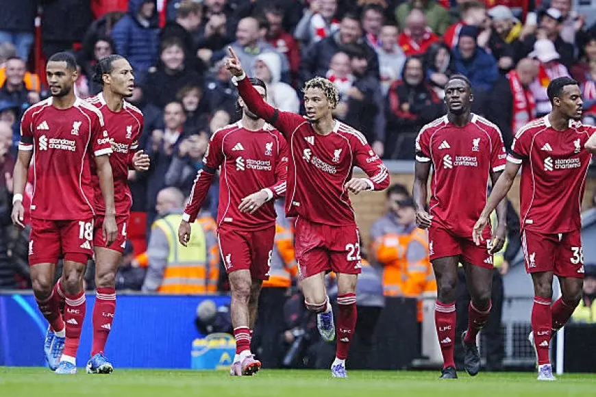 ليفربول يحسم ديربي الميرسيسايد بثنائية أمام إيفرتون ويعزز صدارته للبريميرليج