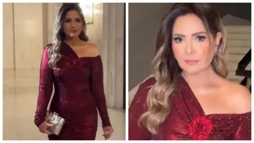 صابرين تخطف الأنظار بفستان أنيق وجذاب في حفل “دير جيست” (فيديو وصور)