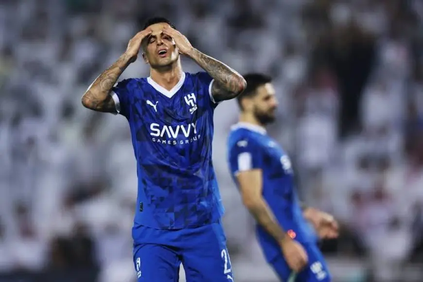 الهلال يعلن تفاصيل إصابة كانسيلو ومدة غيابه