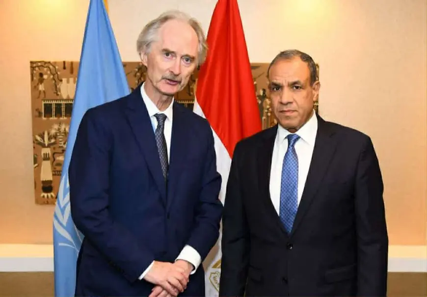 وزير الخارجية للمبعوث الأممي إلى سوريا: ندين بأشد العبارات الانتهاكات الإسرائيلية المستمرة للسيادة السورية