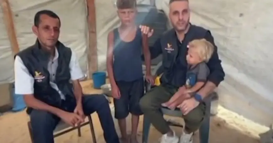 والدتهما شكرت الرئيس السيسي.. اللجنة المصرية لإغاثة غزة تتوصل لطفلي شارع الرشيد
