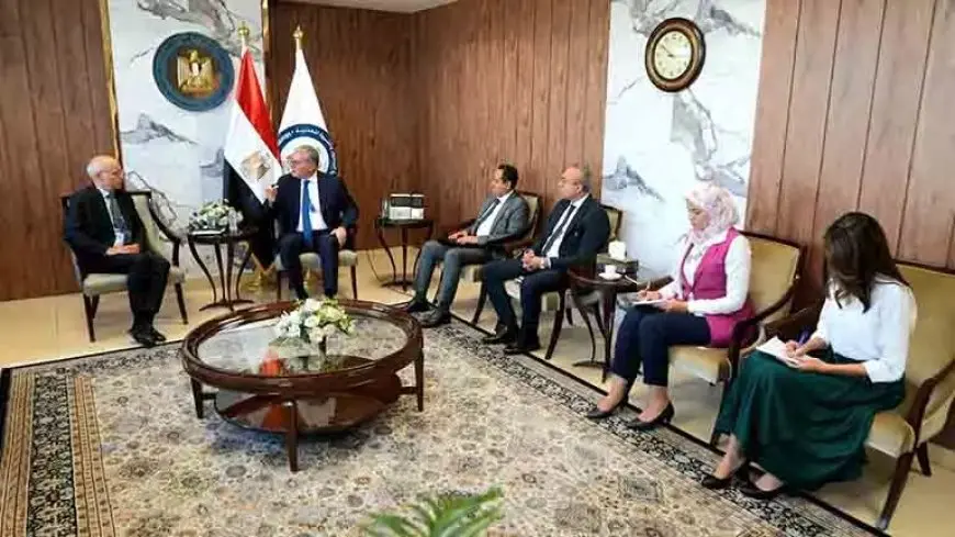 وزير البترول يبحث مع توتال إنرجيز فرص الإستثمار في شرق المتوسط