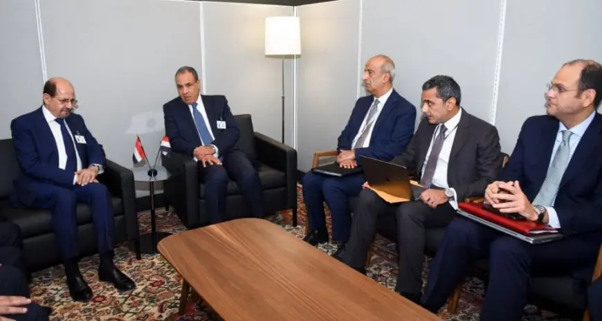 عبد العاطي يلتقي وزير خارجية الجمهورية اليمنية على هامش أعمال الجمعية العامة للأمم المتحدة