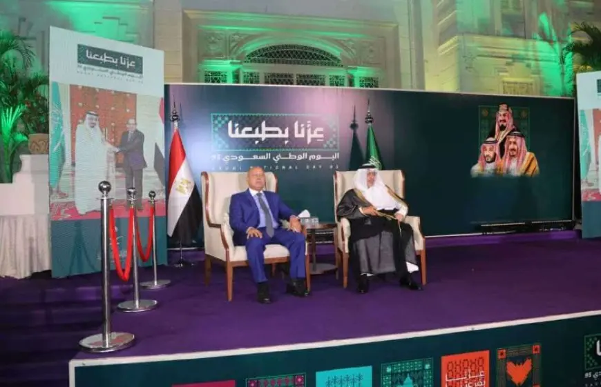 وزير النقل يشارك في احتفال السفارة السعودية بالقاهرة باليوم الوطني الـ95 للمملكة