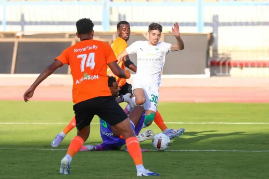 المصري يتعادل مع فاركو في الدوري