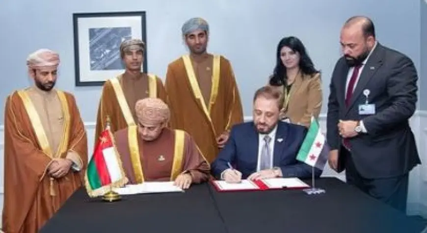 سوريا وسلطنة عمان توقعان اتفاقية خدمات النقل الجوي