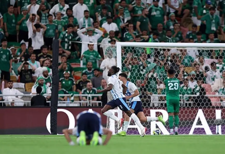 أهلي جدة يتعادل مع بيراميدز بالشوط الأول في كأس إنتركونتيننتال