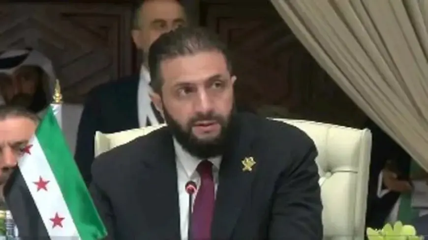 الرئيس السوري: على إسرائيل أن تعود إلى ما قبل الـ8 من ديسمبر 2024.. ولن نكون مصدر خطر لأحد