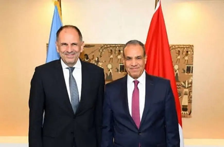 ‏وزير الخارجية لنظيره اليوناني: التزام مصر الثابت بحماية المقدسات الدينية بما فيها دير سانت كاترين
