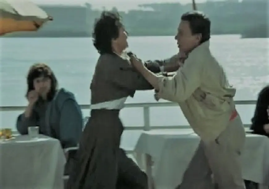 عايدة رياض عن مشهد مشاجرتها مع عادل إمام في فيلم اللعب مع الكبار: ضربنا بعض بجد