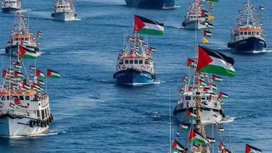 بعد تعرضه للهجوم.. إسبانيا تعلن إرسال سفينة لمساعدة أسطول الصمود