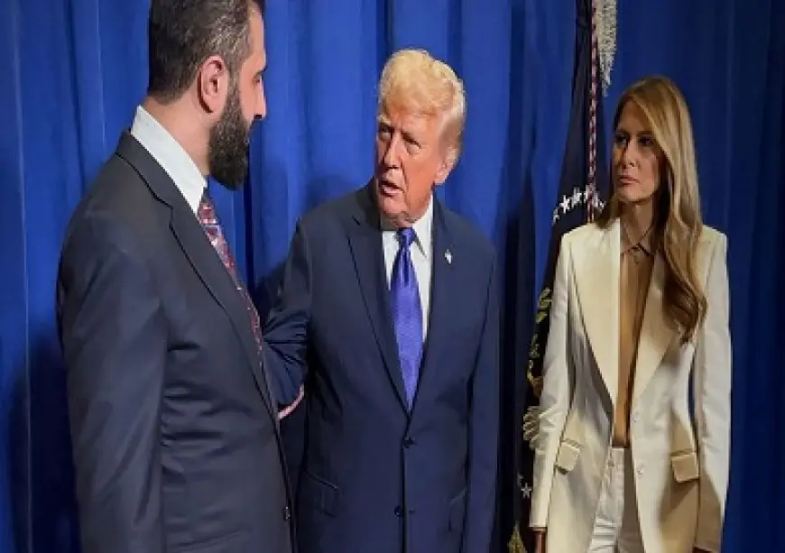 ترامب يلتقي الشرع في نيويورك