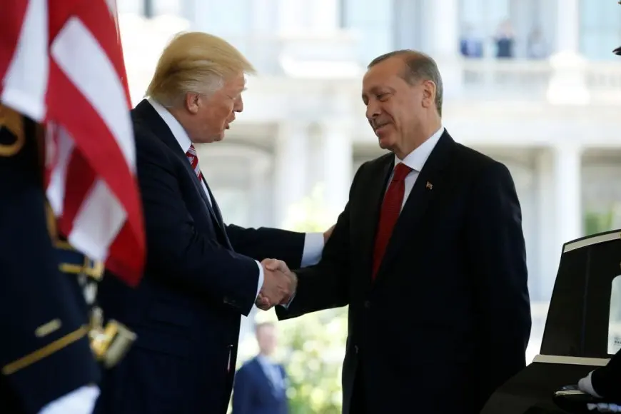 ترامب يستقبل الرئيس التركي في البيت الأبيض
