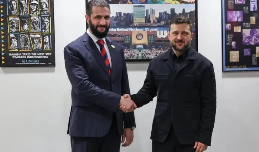 بعد قطيعة منذ 2022.. سوريا وأوكرانيا تستأنفان العلاقات الدبلوماسية