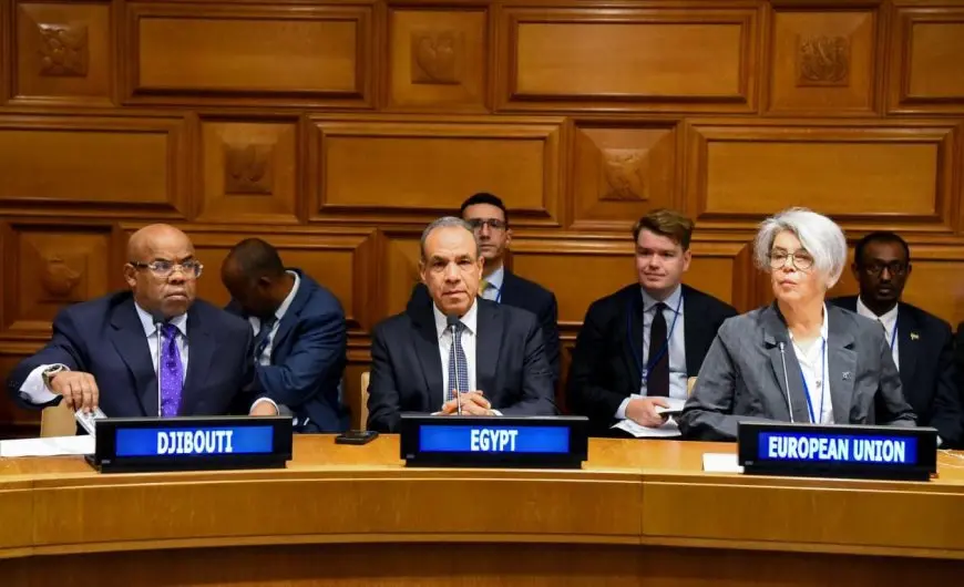 وزير الخارجية يشارك في الاجتماع رفيع المستوى حول تمويل بعثة الاتحاد الأفريقي للدعم والاستقرار في الصومال