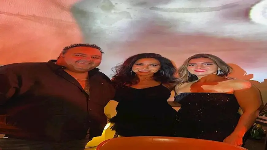 شيكو ينشر صورة مع نسرين أمين ويعلق: “بفلوسي ما أنا البلبوصي”