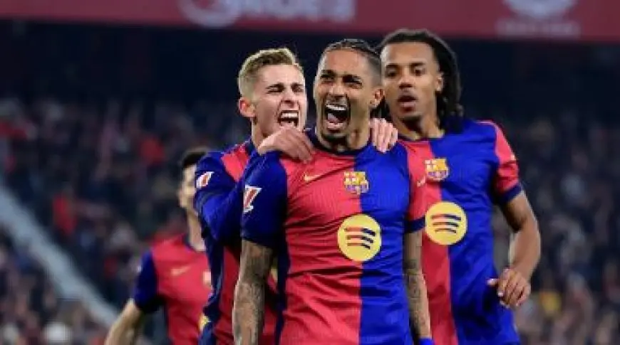راشفورد ورافينيا في الهجوم.. تشكيل برشلونة لمواجهة ريال أوفيدو