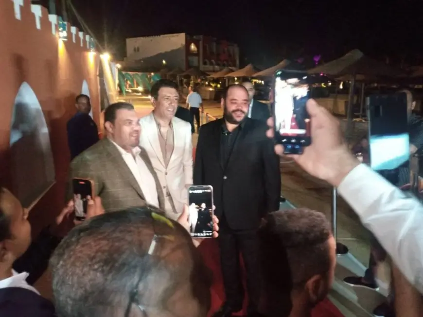 بأجواء احتفالية.. استقبال نجوم مهرجان الغردقة السينمائي على مارينا اليخوت