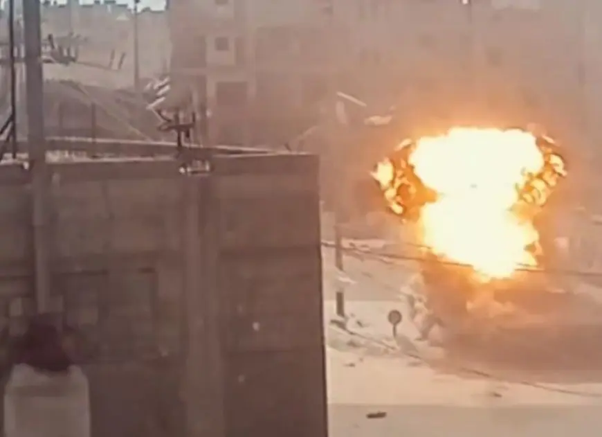 كتائب القسام تعلن استهداف دبابة ميركفاه وإيقاع طاقمها بين قتيل وجريح في مدينة غزة