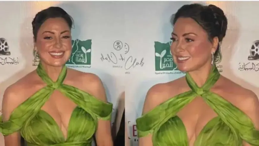 بـ”فستان جريء”.. نرمين الفقي على السجادة الحمراء بمهرجان الغردقة (صوروفيديو)