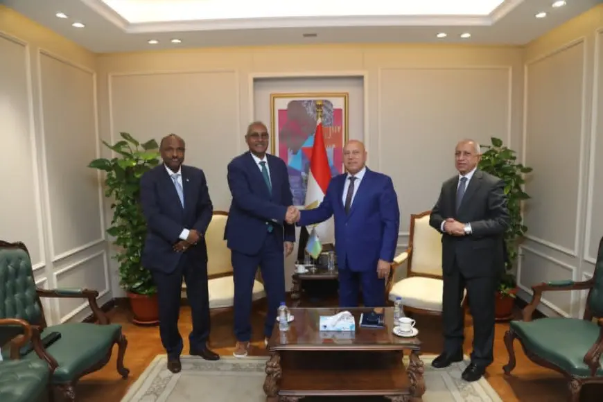 مصر وجيبوتي تبحثان تعزيز التعاون في مجال الموانئ والبنية التحتية