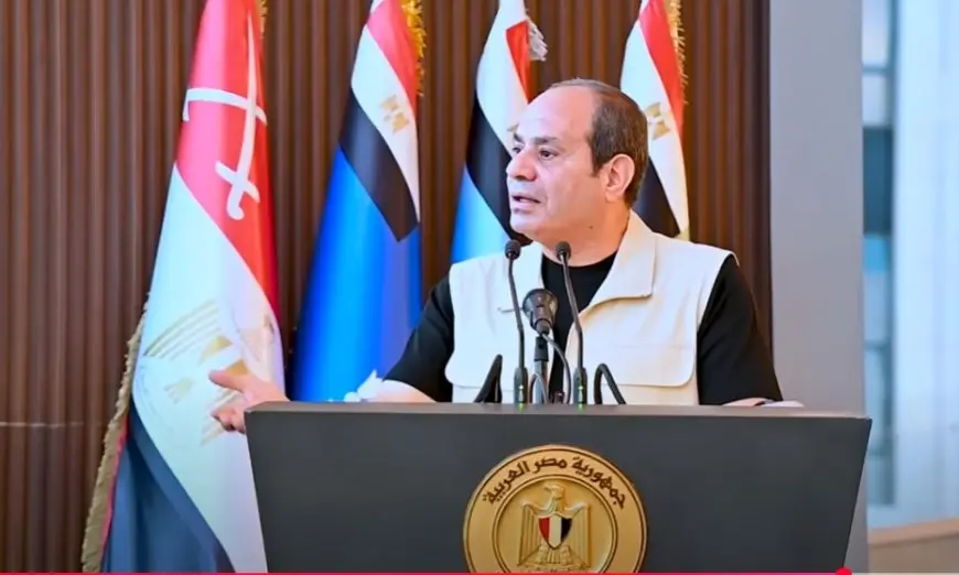 الرئيس السيسي: نحن مسالمون.. لكن لا أحد بفضل الله وقوته يستطيع أن يؤذي مصر