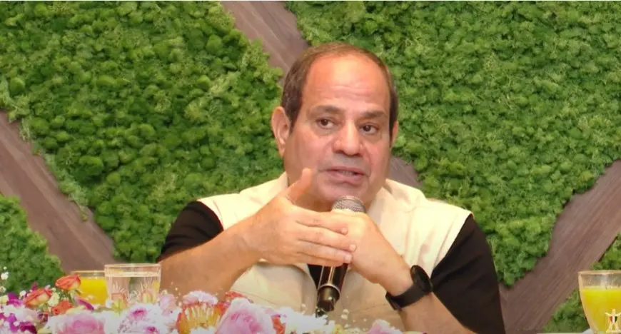 الرئيس السيسي: حصار غزة؟ أصلحنا معبر رفح 4 مرات بعد قصفه.. والقوات الإسرائيلية هي المتحكمة